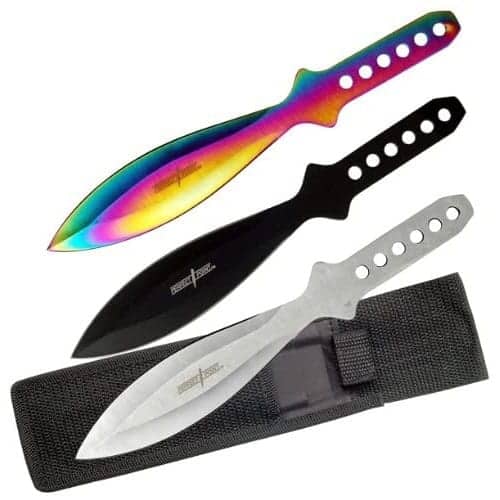 Perfect Point TK-114-3 Throwing Knife Set