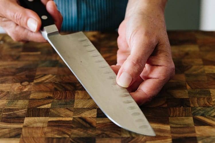 Trying Knife Sharpness