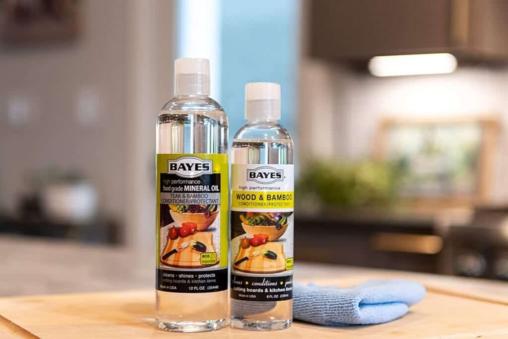 Bayes Oil for Knife Handle