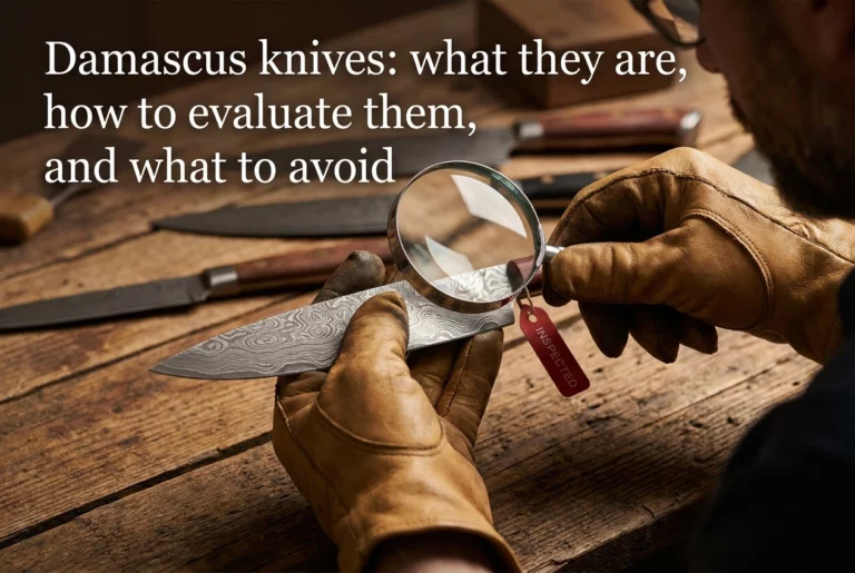 Steel Snob — Expert Knife Reviews & Steel Guides 5 Professional header image for industry analysis: Damascus knives: what they are, how to evaluate them, and...