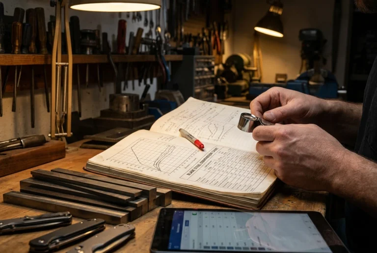 Steel Snob — Expert Knife Reviews & Steel Guides 5 Professional header image for educational tutorial: Blade steel comparison chart explained: how to actually r...